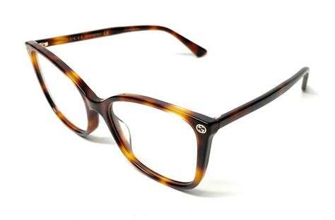 gucci 00260 002 tartarugati|Gucci GG0026O Square Glasses .